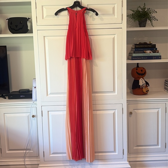 Like New Skies Are Blue Size Sunset Halter Maxi Dress - Picture 8 of 8